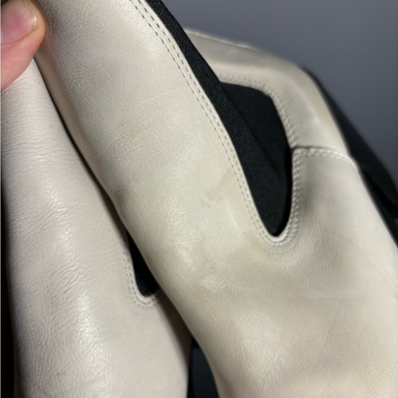 Free People Huntley High Ankle Western Boots in Bone Size EU 38 - Picture 4 of 10